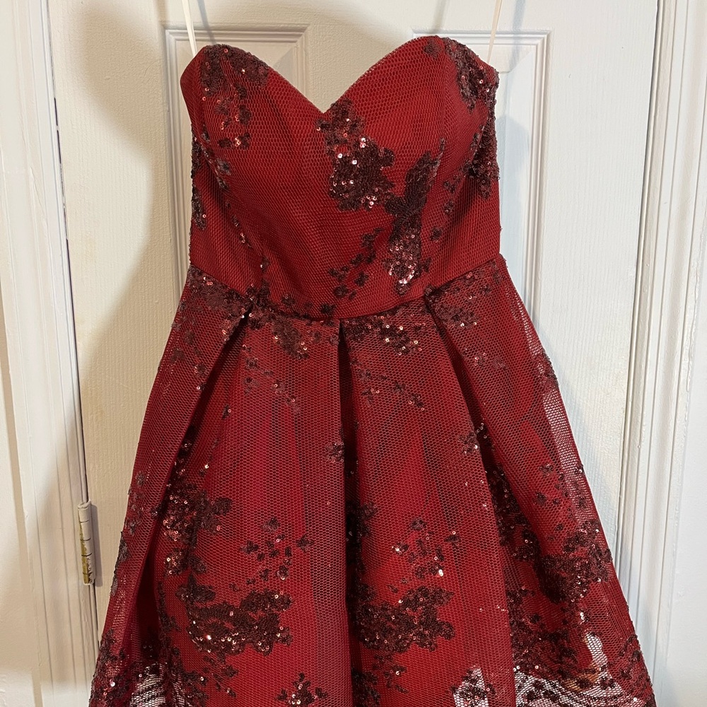 Alyce Paris Homecoming Dress, Style 2650, Size 4, Burgundy, Never Worn